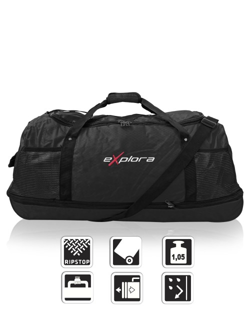 Maleta Enrollable Grande 80Cm - (TD) Negro