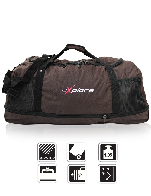 Maleta Enrollable Grande 80Cm - (TD) Cafe