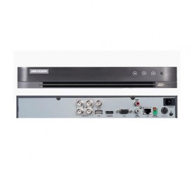 DVR 4CH TURBO 1080P/3MP 1BAHIA/10TB H.265+ 30FPS HDMI 4K/VGA PLASTICO HIKVISION