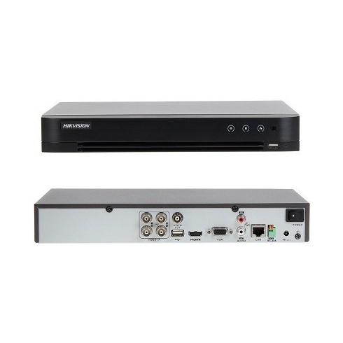 DVR 4CH TURBO 8MP 1BAHIA/10TB H.265+  ANALITICAS 30FPS HDMI/VGA METAL  2nd Gen AcuSense HIKVISION