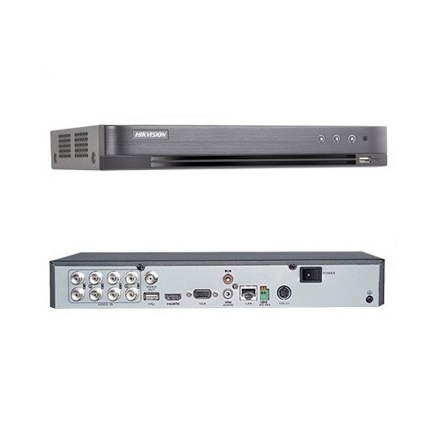 DVR 8CH TURBO 8MP 1BAHIA/10TB H.265+  ANALITICAS 30FPS HDMI/VGA METAL  2nd Gen AcuSense HIKVISION