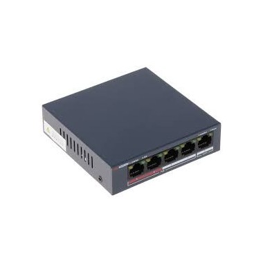 L2 5 PUERTOS 4/ 100 Mbps POE y 1/100 Mbps Ethernet POE 35W METALICO