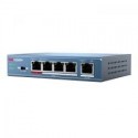 L2 5 PUERTOS 4/ 100 Mbps POE y 1/100 Mbps Ethernet  POE 58W METALICO