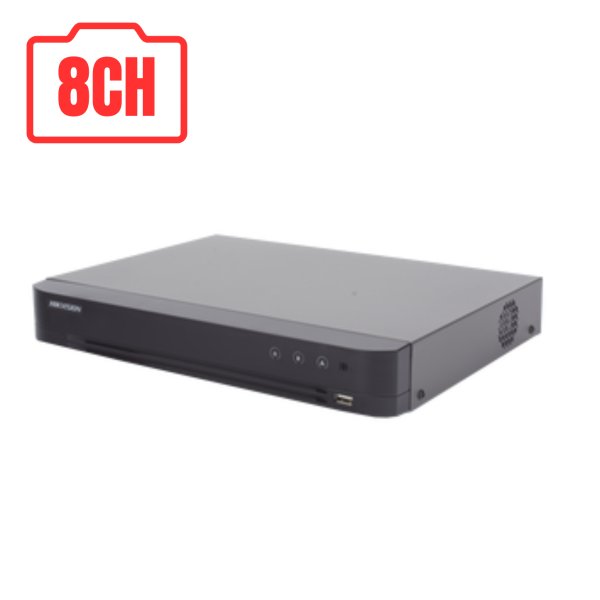DVR 8 Canales TURBOHD + 8 Canales IP / 8 Megapixel (4K)