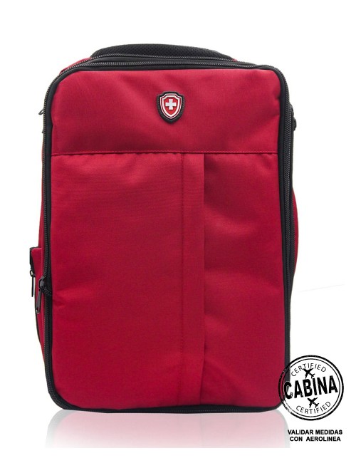 Morral Ejecutivo Manchester Rojo